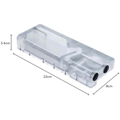 PHANTEKS R220C Reservoir - transparente Acryl-Backplate, DRGB-LED