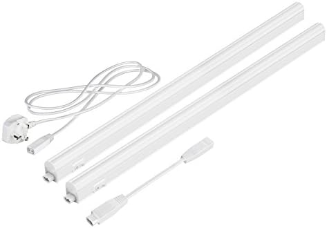 Parlat LED Under-Cabinet luminaires Rigel, 57.3cm Each, 880lm Each, White, Set of 2, BS