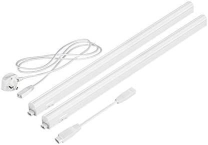Parlat LED Under-Cabinet luminaires Rigel, 57.3cm Each, 880lm Each, White, Set of 2, BS