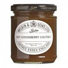 Tiptree Hot Gooseberry Chutney 230g (Pack of 3)