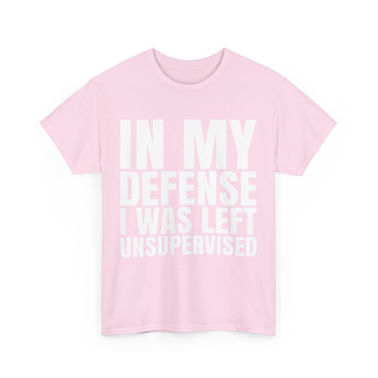 In My Defense Graphic Unisex  Tee Shirt