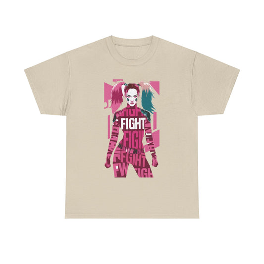 Fighter Girl  Graphic Unisex  T Shirt Tee