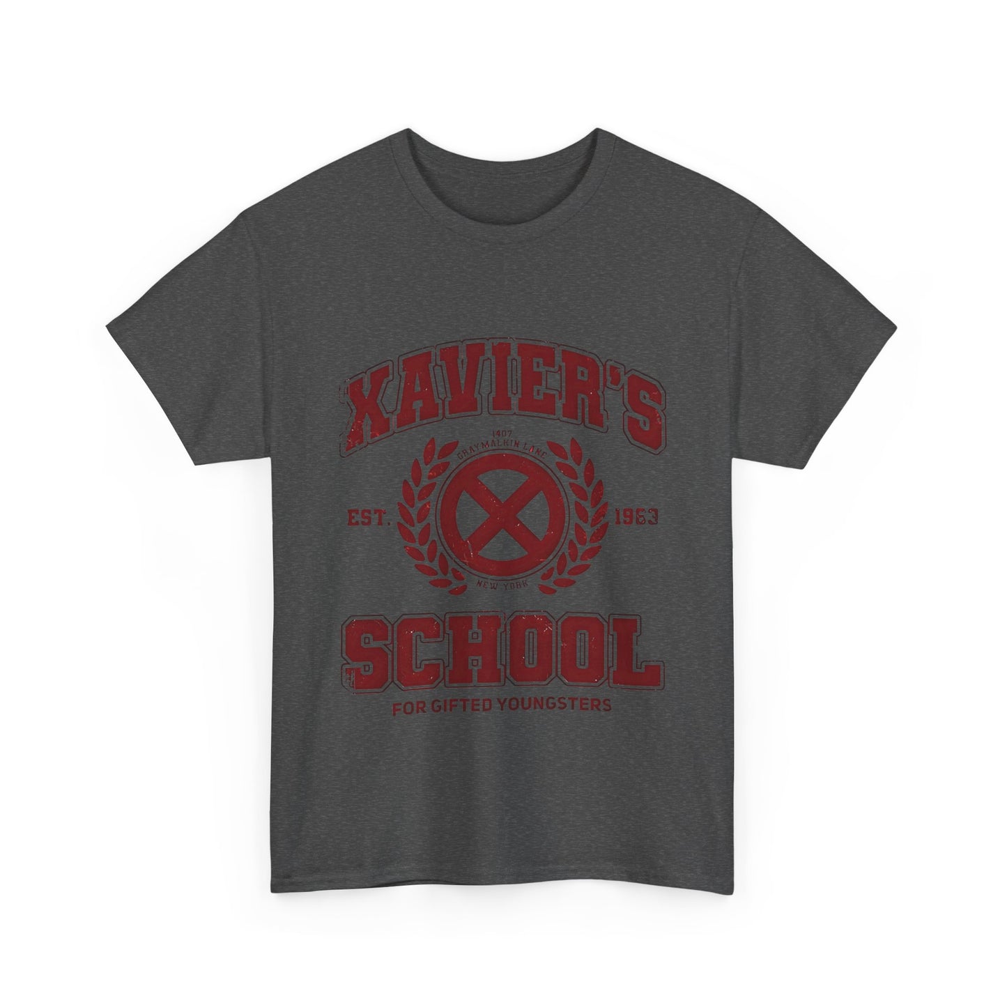 Xaviers school for gifted youngsters X-men Logo Graphic Unisex  Tee Shirt