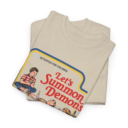 Folded Activities For Children Funny Graphic Unisex T-Shirts showcasing the playful design, perfect for those who appreciate humour and creativity in their wardrobe.