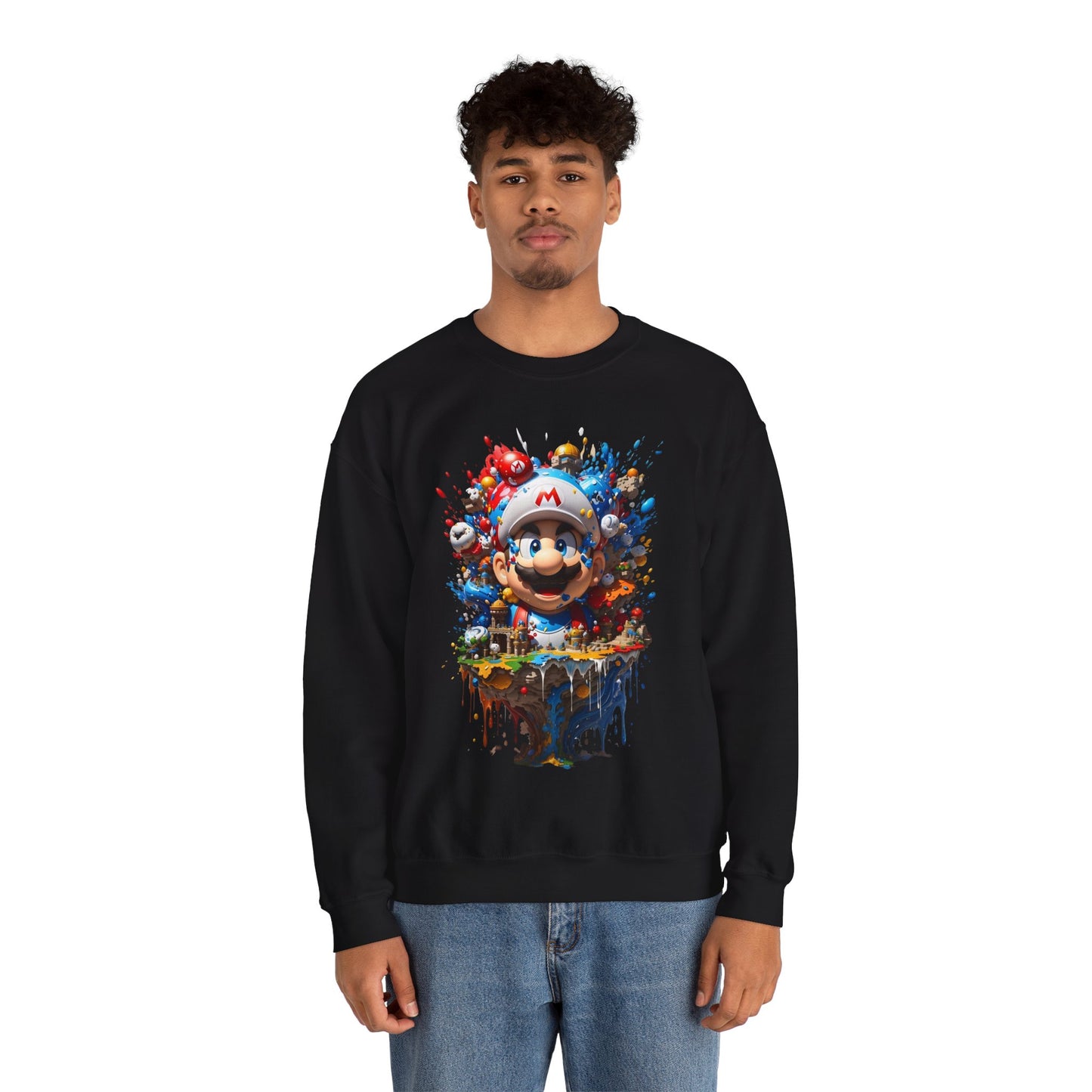 Computer Game Character Unisex  Crewneck Sweatshirt