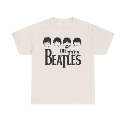 The Beatles Unisex Graphic Cotton T-Shirt displaying the iconic Abbey Road logo, epitomising luxury and vintage charm for music aficionados.