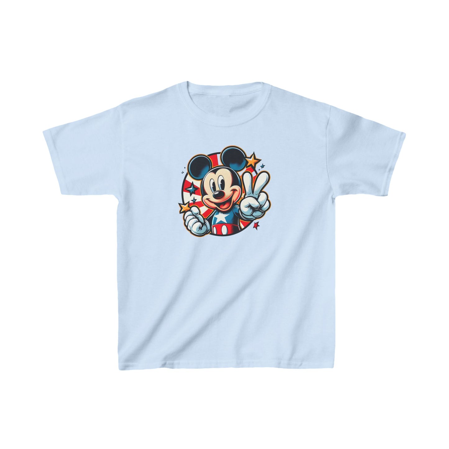 Child´s Mickey Mouse Pop Art  Unisex Graphic Tee Shirt Kids