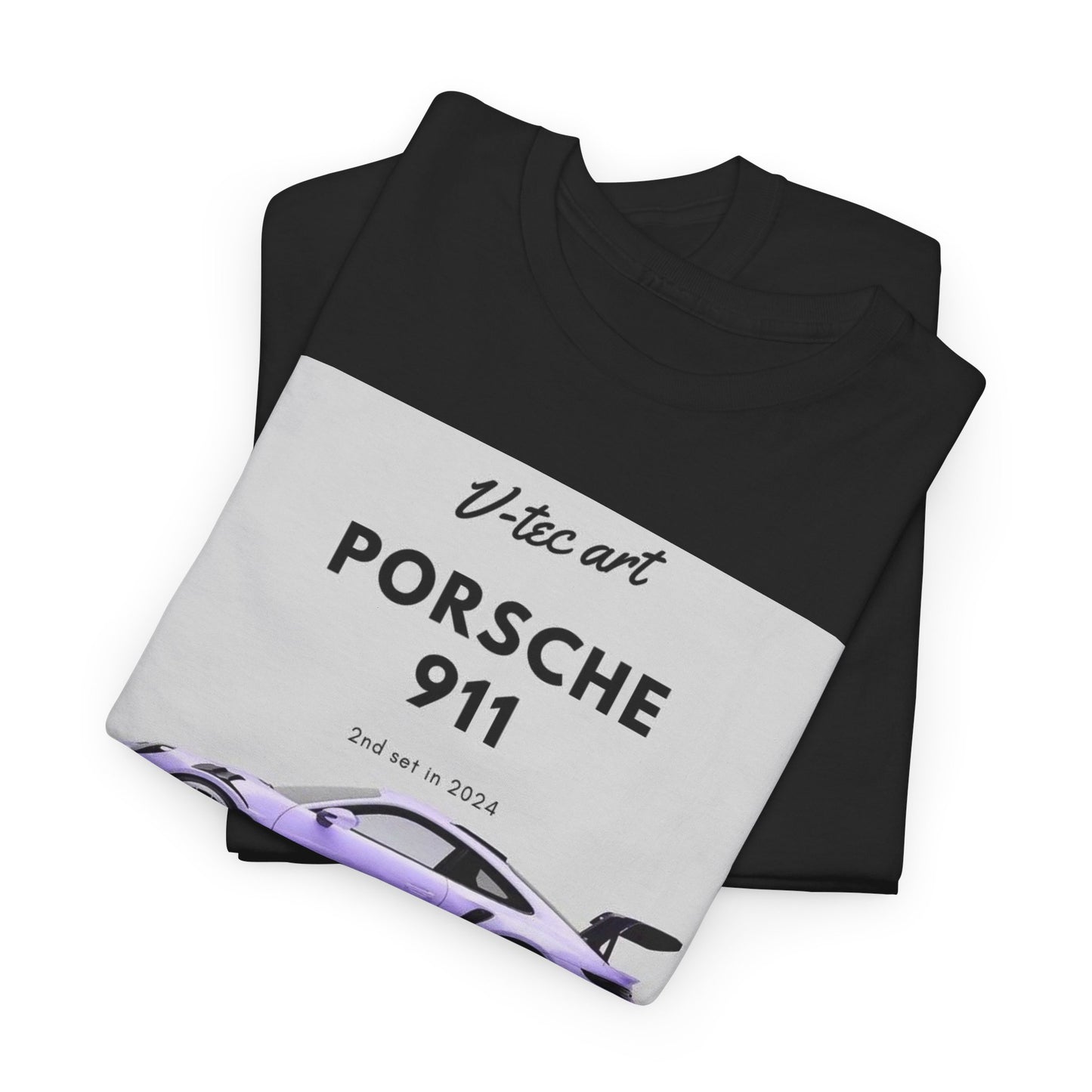 Porsche 911 GT3 RS Unisex T-Shirt: V-tec Art Men's/Women's Tee Urban Street