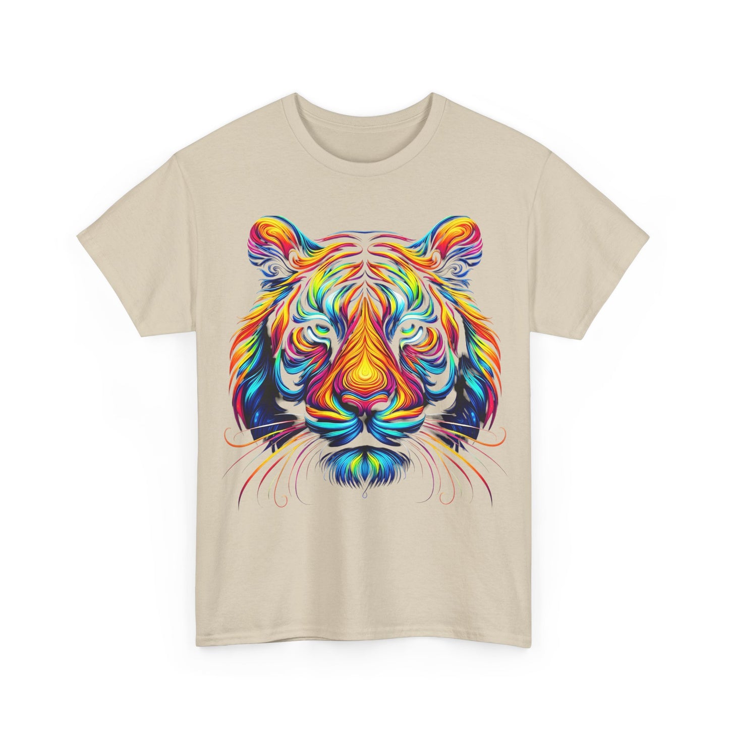 Tiger's Whimsy  Graphic Unisex  T Shirt Tee