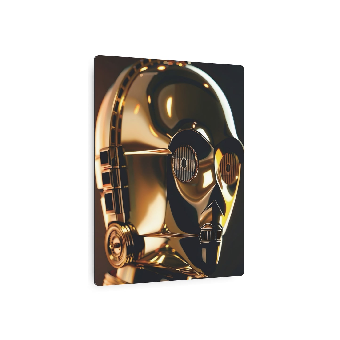 C3PO Star Wars Metal Art Poster