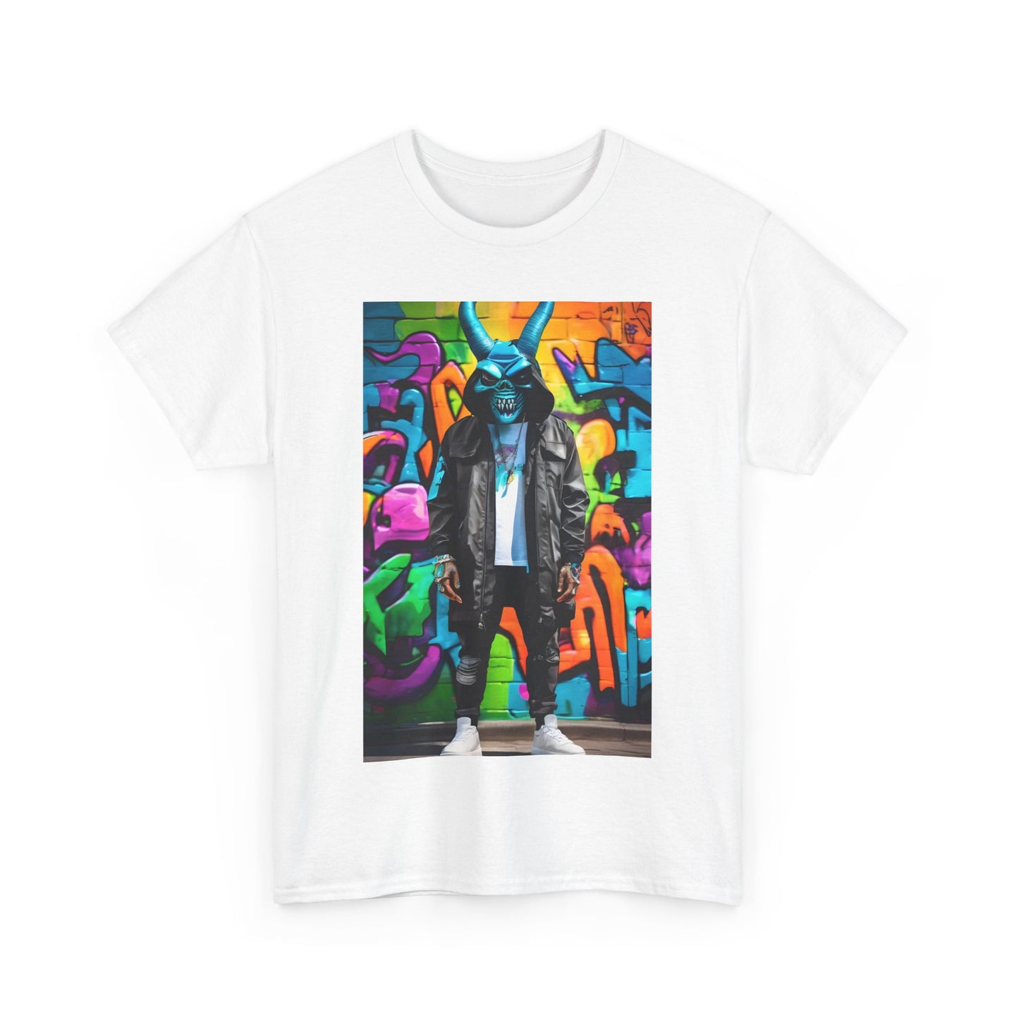 Street Monster Graphic T-Shirt, Urban Streetwear Top, Unisex Cotton