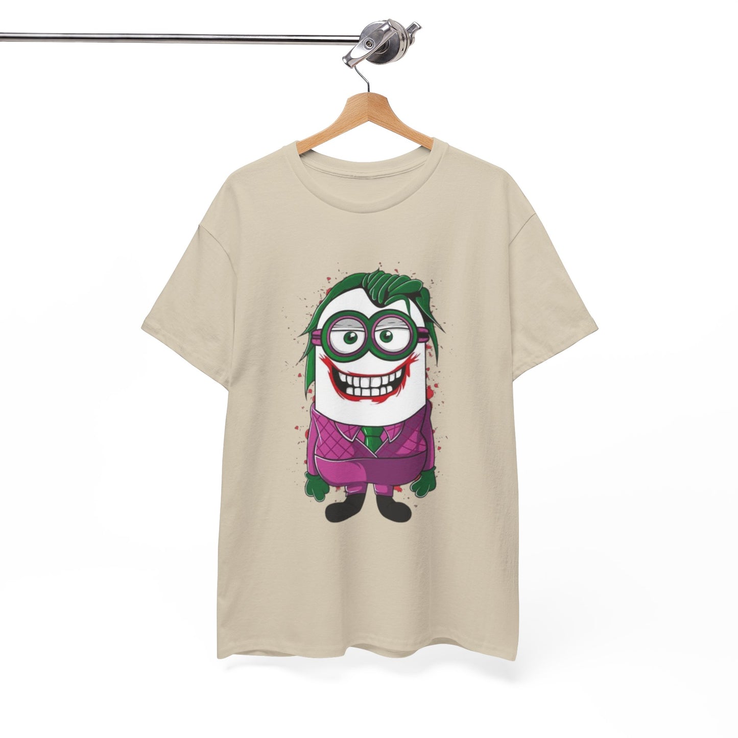 Men´s Funny T Shirt Joker Minion Design DC Comics  Cartoon Unisex Dark Knight