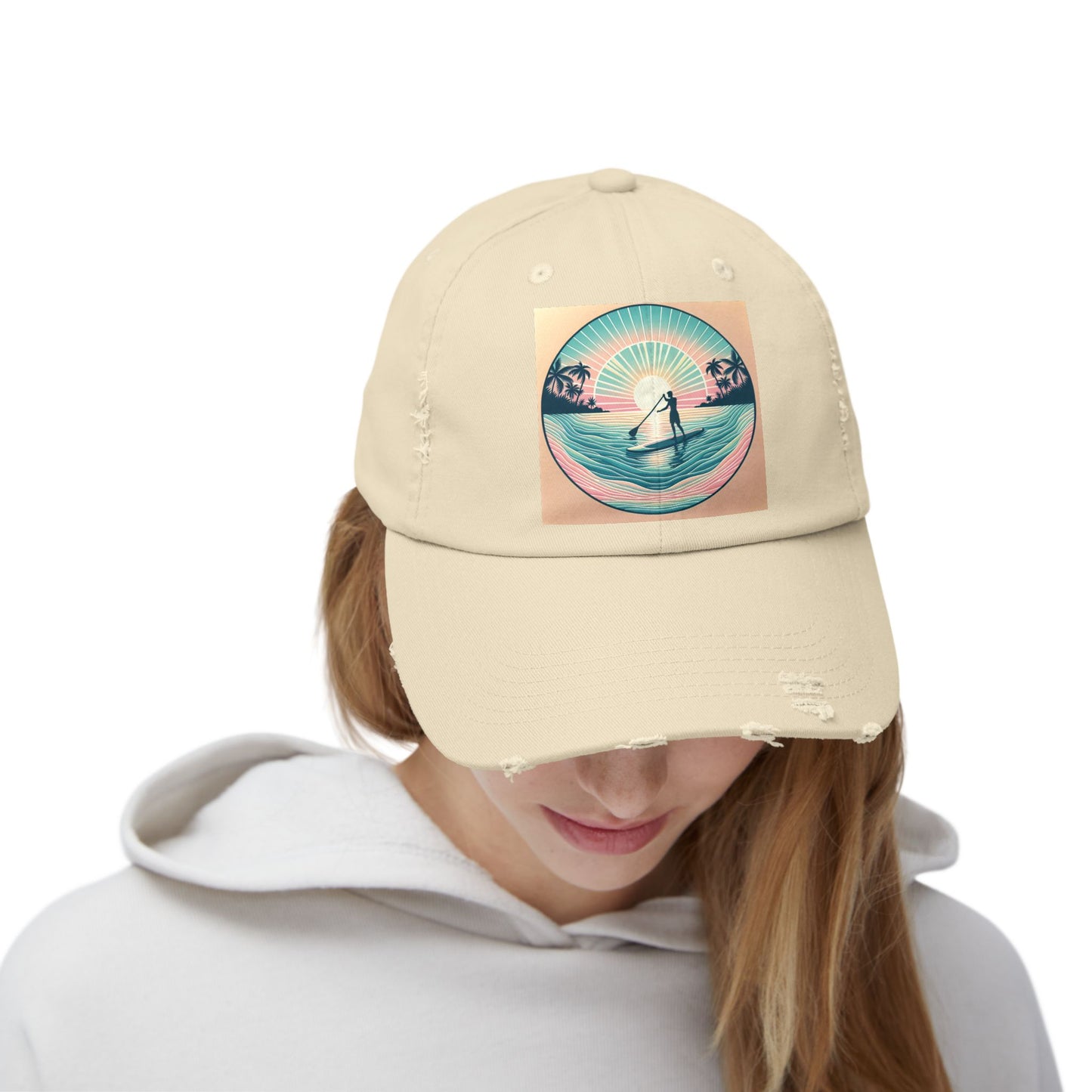 Unisex Distressed Paddleboarders Cap