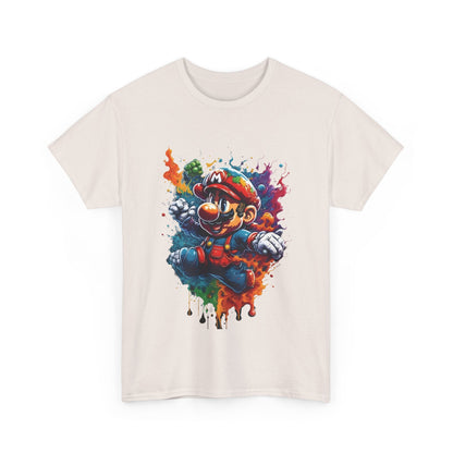 Luxurious Computer Game Character Graphic T-Shirt featuring vibrant artwork, perfect for urban fashion enthusiasts.