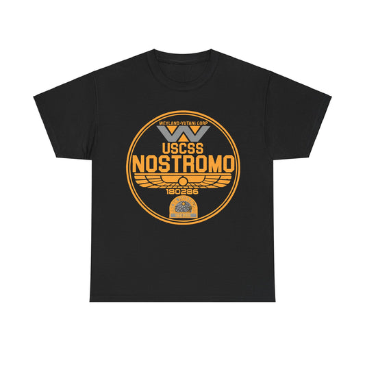 USCSS Nostromo Logo Graphic Unisex  Tee Shirt