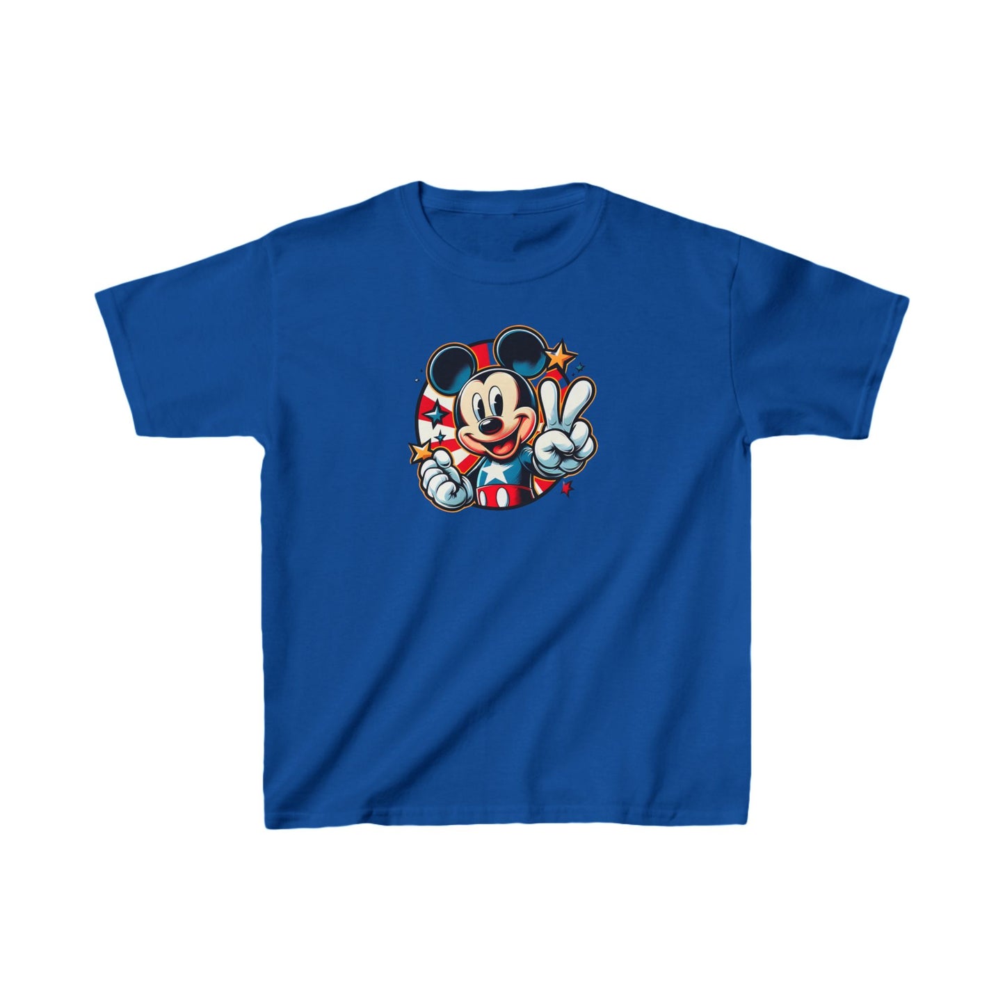 Child´s Mickey Mouse Pop Art  Unisex Graphic Tee Shirt Kids