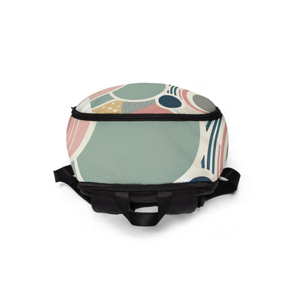 Versatile Contemporary Pastel Chic Backpack, designed by Dazzling Dreams Studio, ideal for any occasion with its enchanting pastel colour palette.