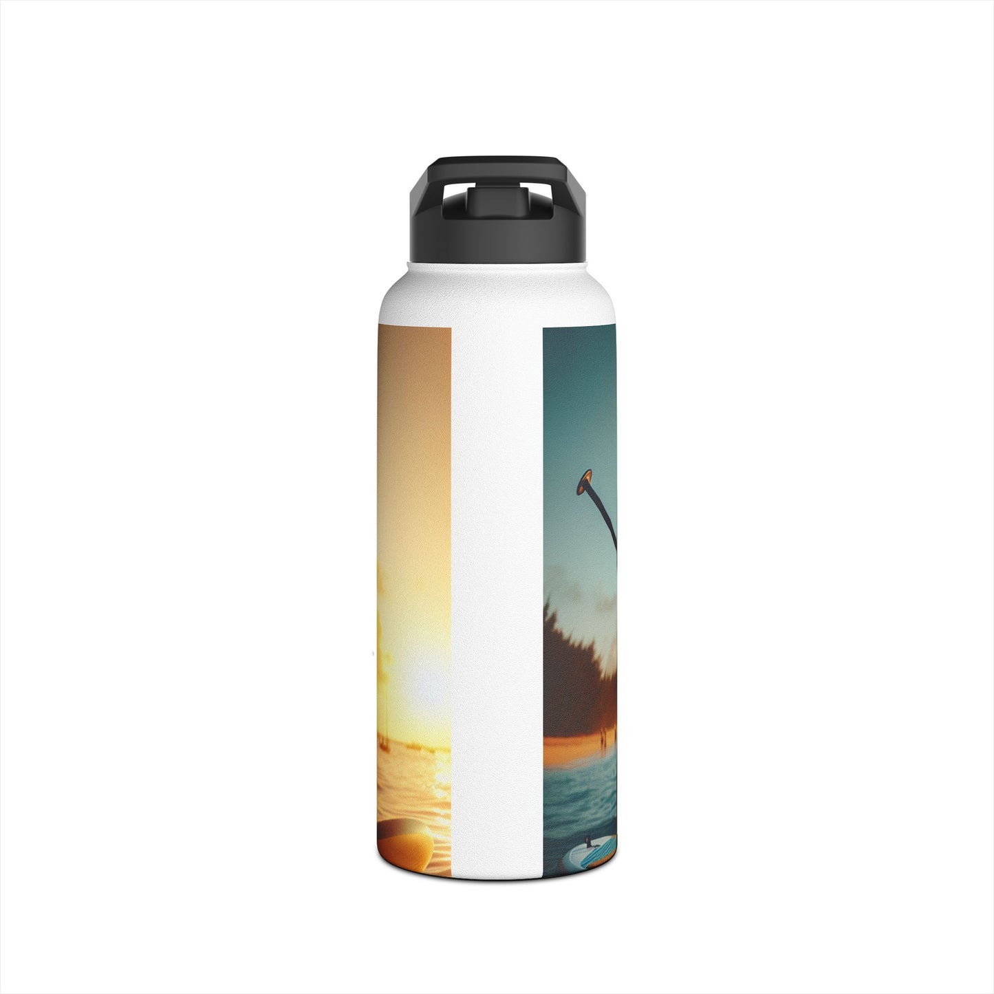 Fantasy Paddleboarding Stainless Steel Water Bottle, Standard Lid