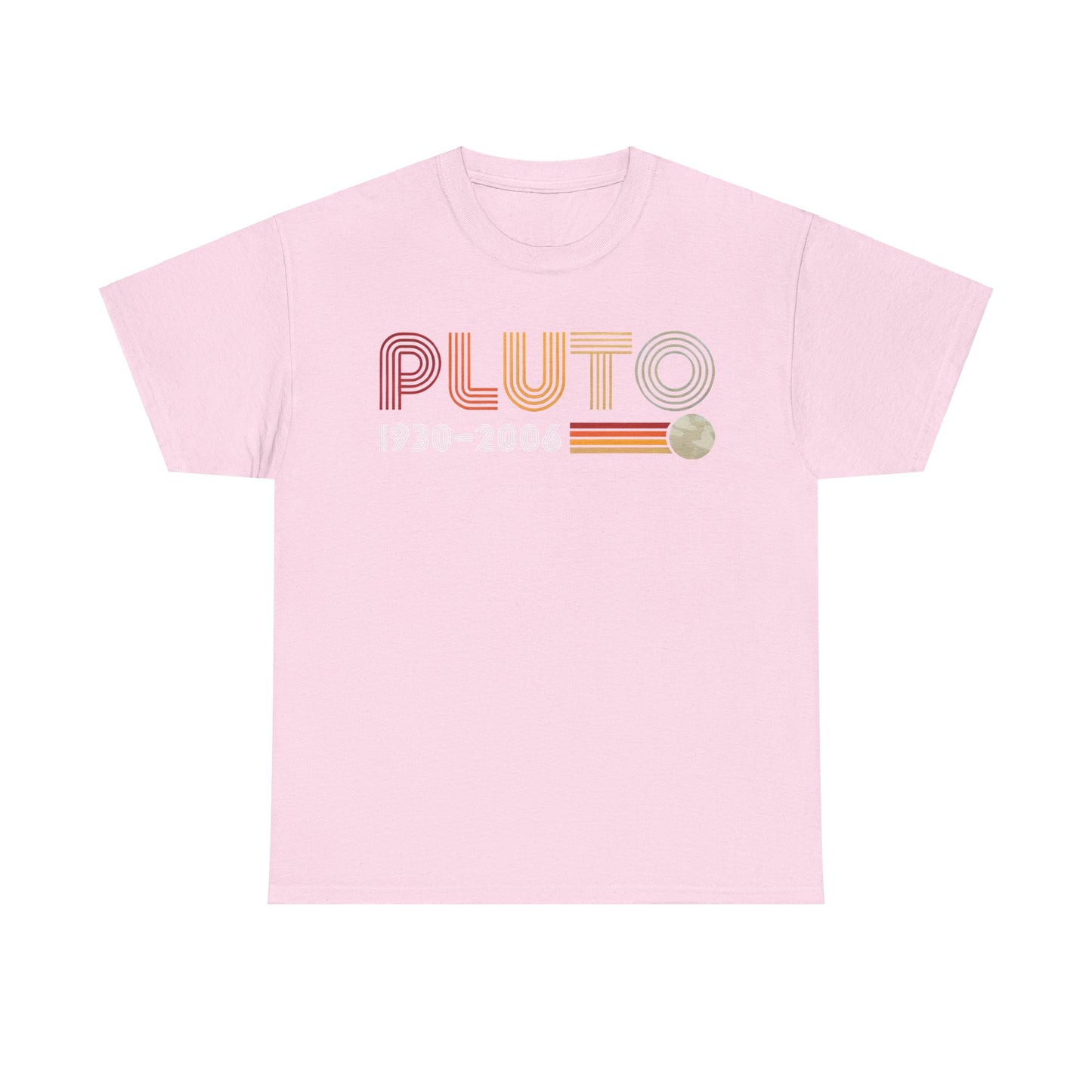 PLUTO Retro  Graphic Unisex  Tee Shirt