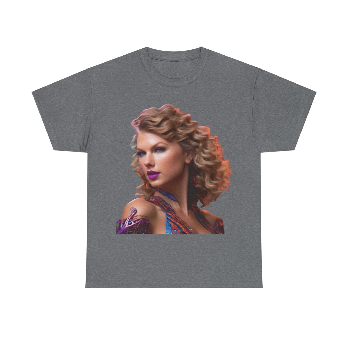 Swifties psychedelic  Taylor Swift Heavy Cotton Tee