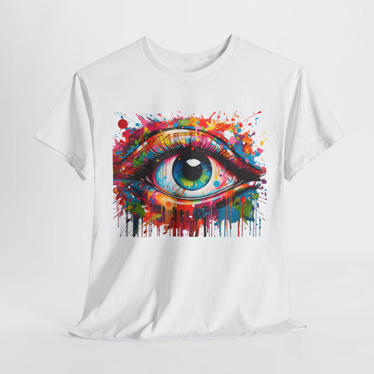 Visionary Drip Graffiti  Graphic Unisex  T Shirt Tee