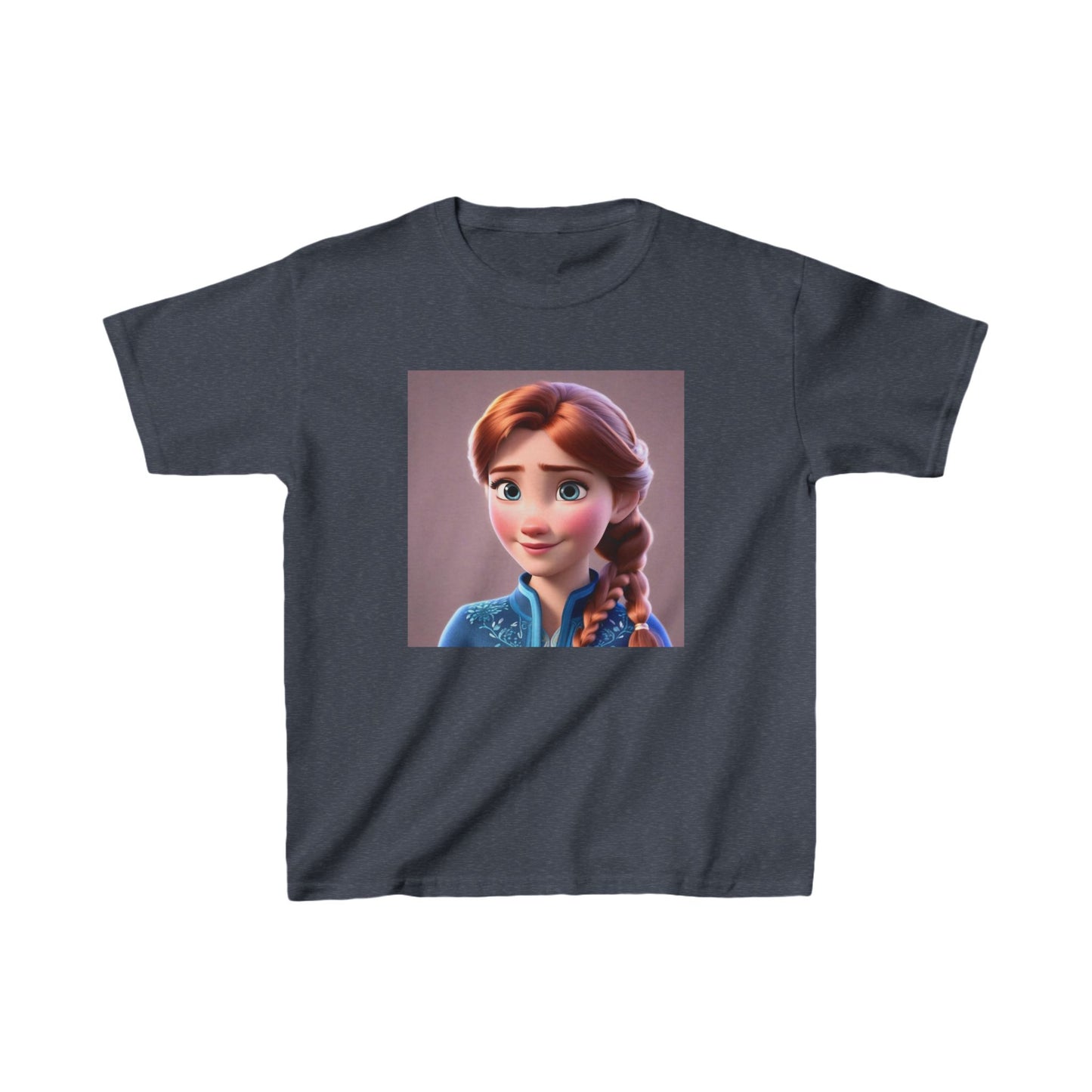 Kids Frozen Anna Heavy Cotton Tee 16 colors