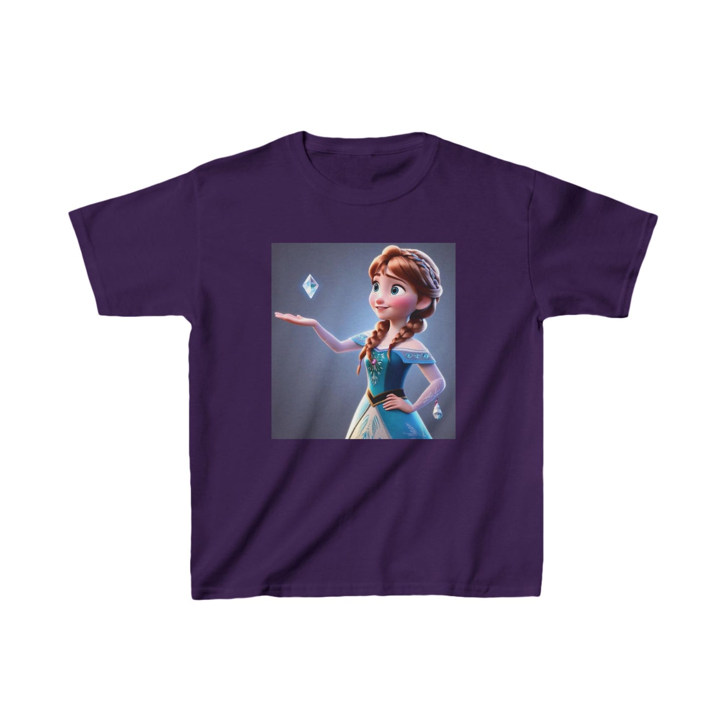 Kids Frozen Anna Heavy Cotton Tee 16 colors