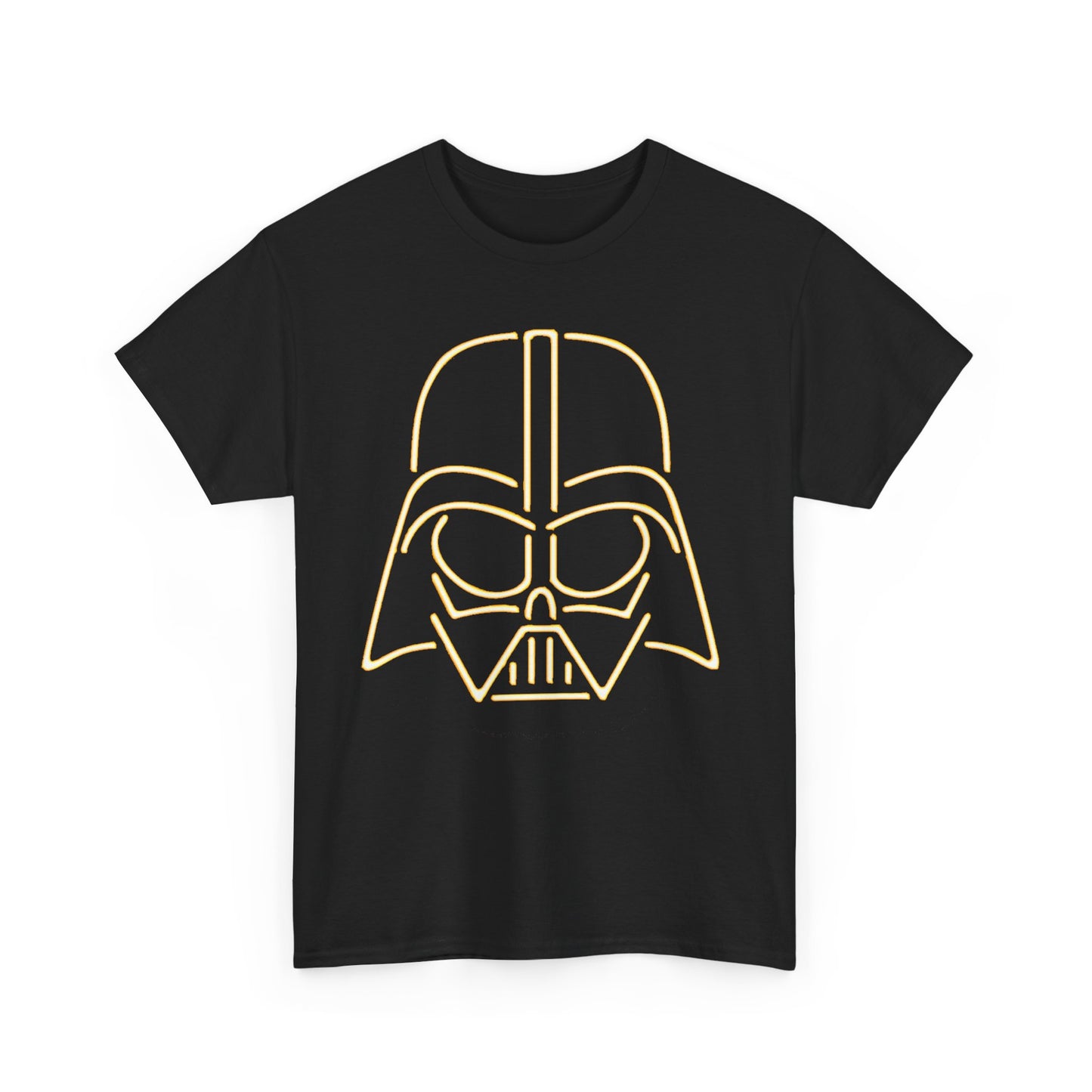 Star Wars Neon Darth Funny Mens Womens Graphic T-Shirt Unisex Cotton urban