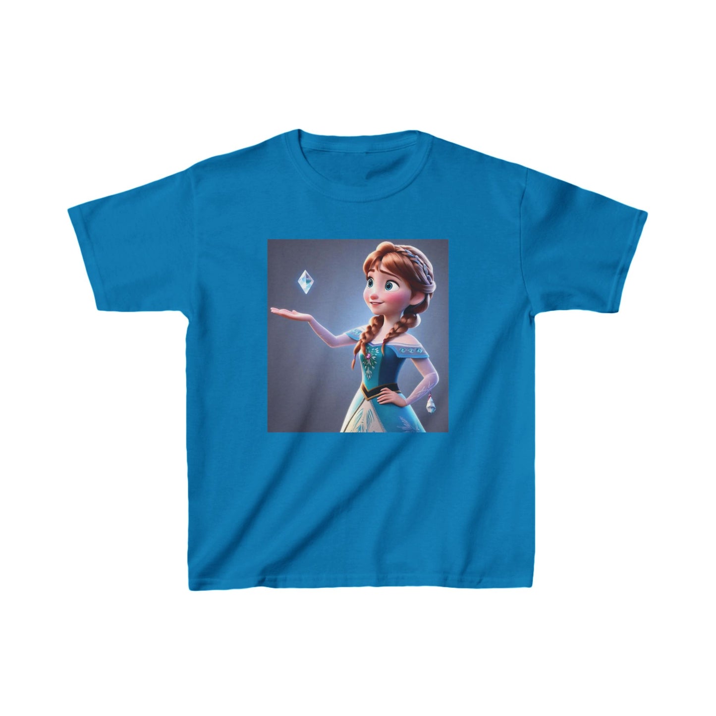 Kids Frozen Anna Heavy Cotton Tee 16 colors