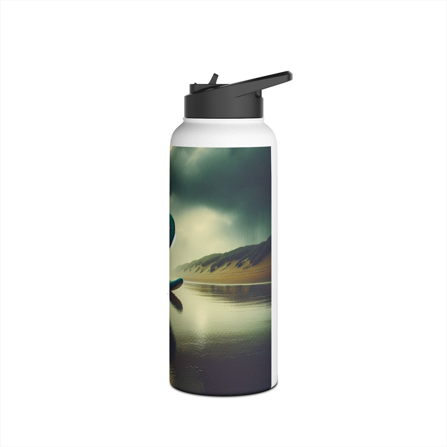 Fantasy Paddleboarding Stainless Steel Water Bottle, Standard Lid