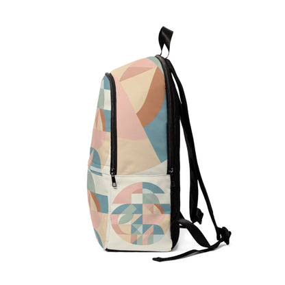 Luxurious Pastel Palette Backpack by Dazzling Dreams Studio showcasing its stylish modern design and clean lines, perfect for elevating your accessory game.