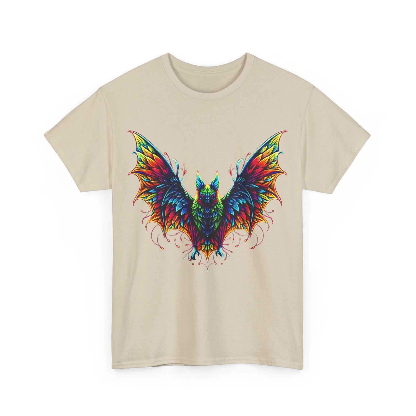 Radiant Evolution Bat Tee  Unisex Cotton Tee Graphic T Shirt