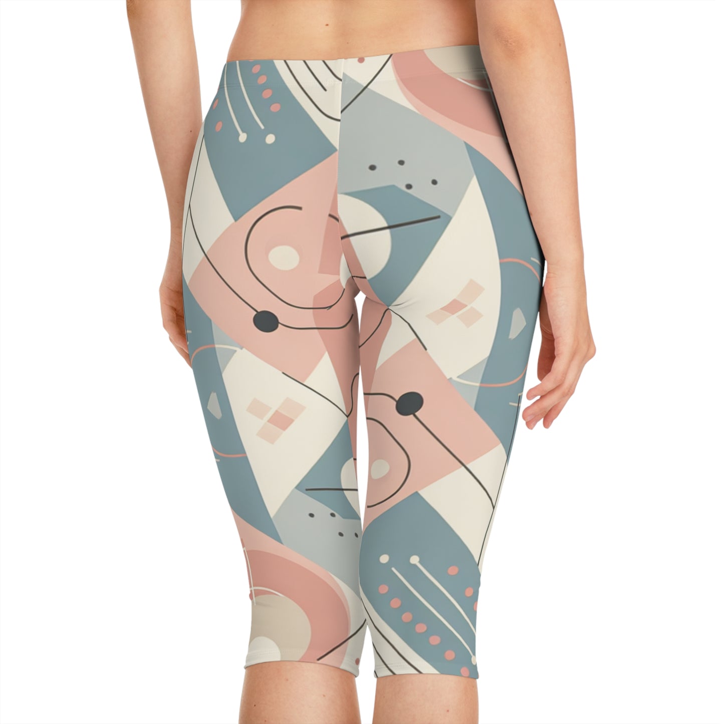 Sweat Symphony: Harmonizing Fitness & Fun - Capri Leggings