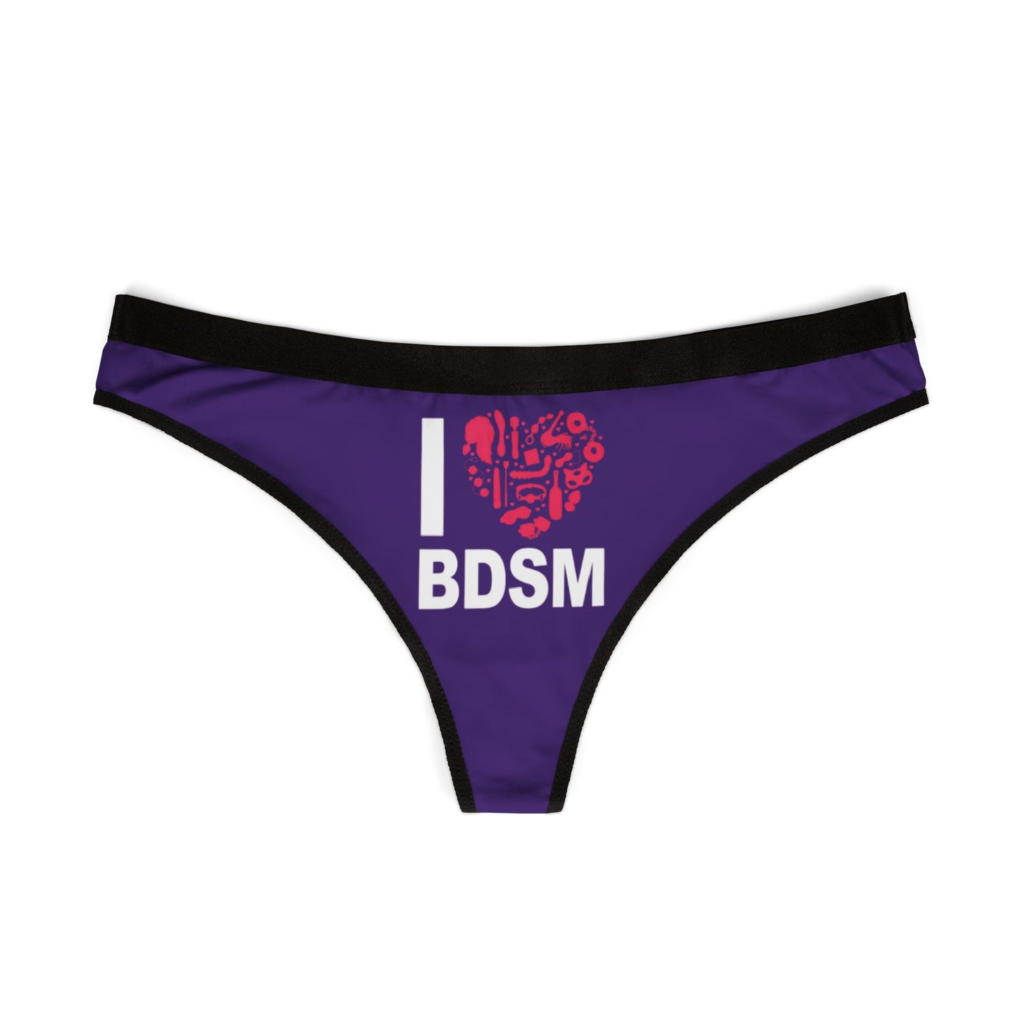 Valentines Naughty Gift Cheeky Womens Thong funny Birthday Anniversary BDSM