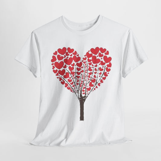 Valentines Day Lovers Gift Mens Womens Graphic T-Shirt Unisex Cotton Love