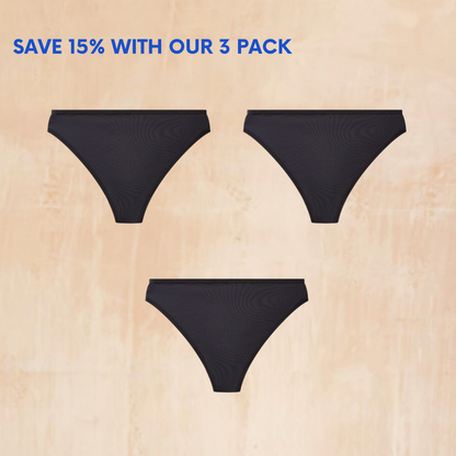 Gracie Leakproof Thong - Discreet Menstrual & Bladder Protection, Size Range XS-XXL