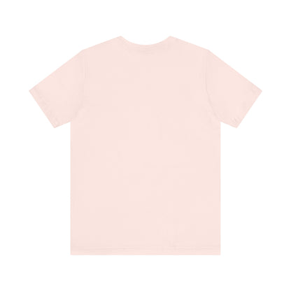 Back view of the Sabrina Carpenter Inspired Unisex Short Sleeve Tee, featuring a clean, minimalist design perfect for layering and effortless style.