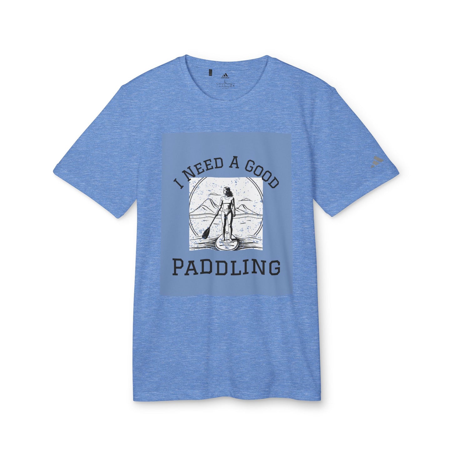 Adidas Womens  Paddleboarders T-shirt  Royal Heather