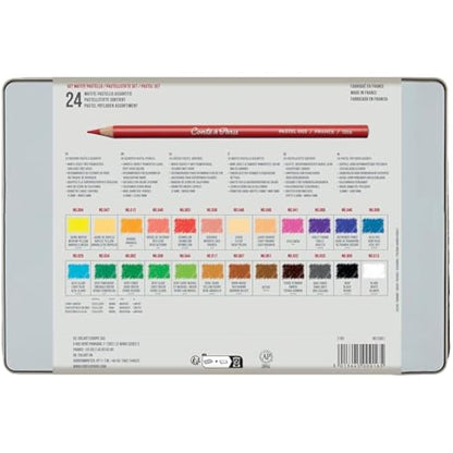Conte a paris pastel pencil set - assorted ,black/green/g...