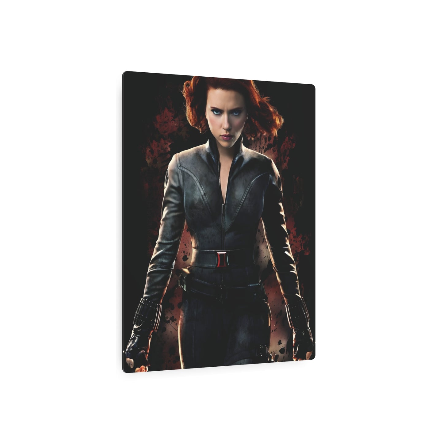 Marvel Black Widow Metal Art Poster