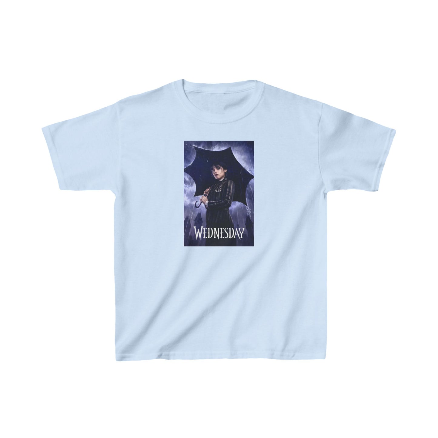 Child´s "Wednesday" Embrace the Dark Elegance   Graphic  Unisex Graphic Tee Shirt Kids