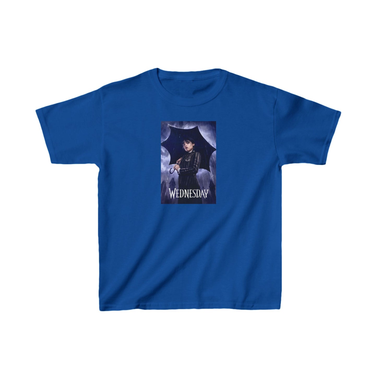 Child´s "Wednesday" Embrace the Dark Elegance   Graphic  Unisex Graphic Tee Shirt Kids