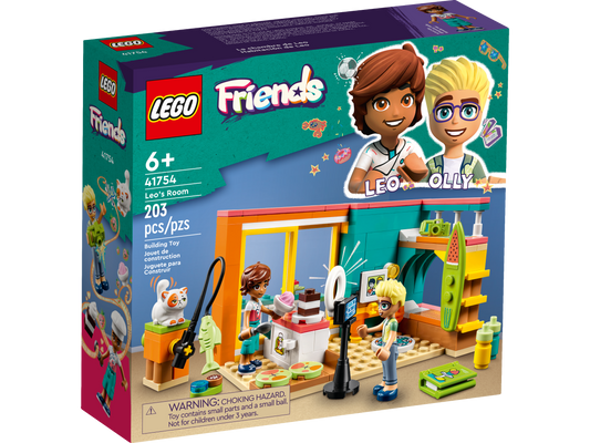 LEGO Friends - Leo's Room Baking Themed Playset with Pet 41754