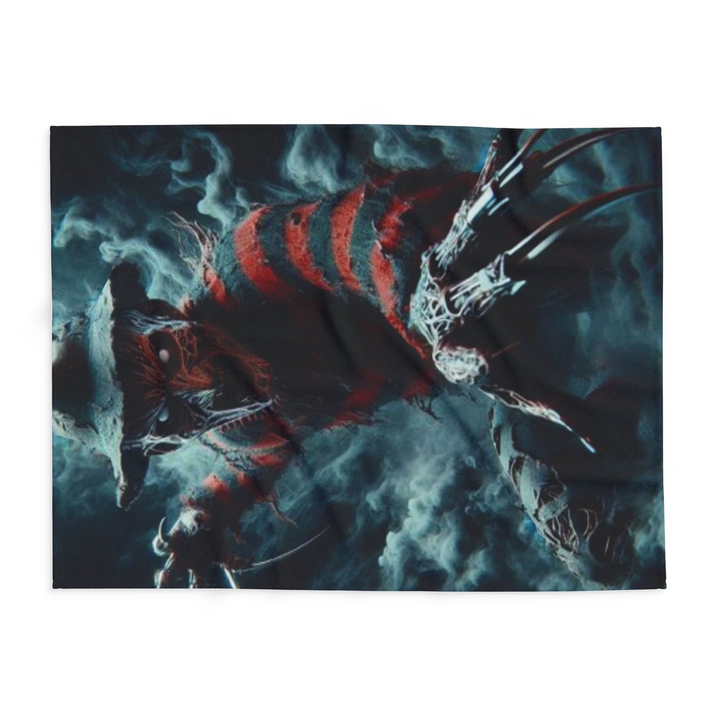 Halloween Freddy Kruegar Nightmare On Elm Street Arctic Fleece Blanket 3 Sizes