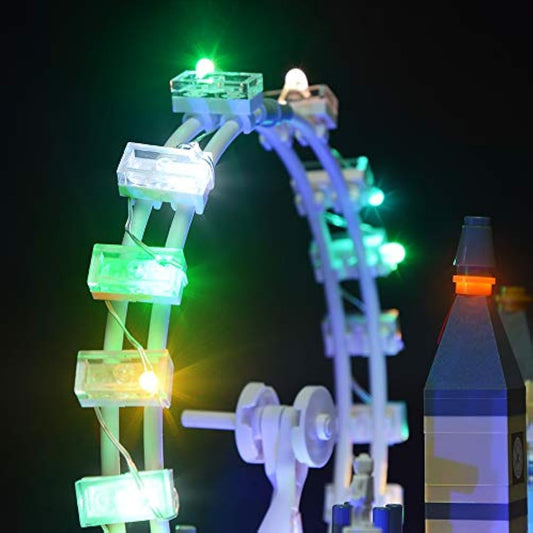 BRIKSMAX Led Lighting Kit for Architecture London Skyline Collection-Compatible with Lego 21034 Building Blocks Model- Not Include the Lego Set