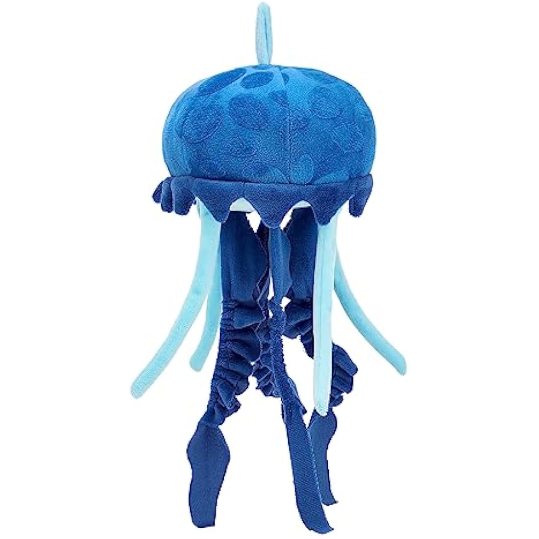 Zappi Co 100% Recycled Plush Jellyfish Blue Toy (33cm Height) Stuffed Soft Cuddly Eco Friendly animals Collection For New Born Child First kid