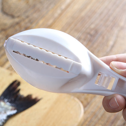 Fish Skin Brush - A sophisticated tool for scraping fish scales, featuring an elegant ergonomic design for effortless operation and easy maintenance.