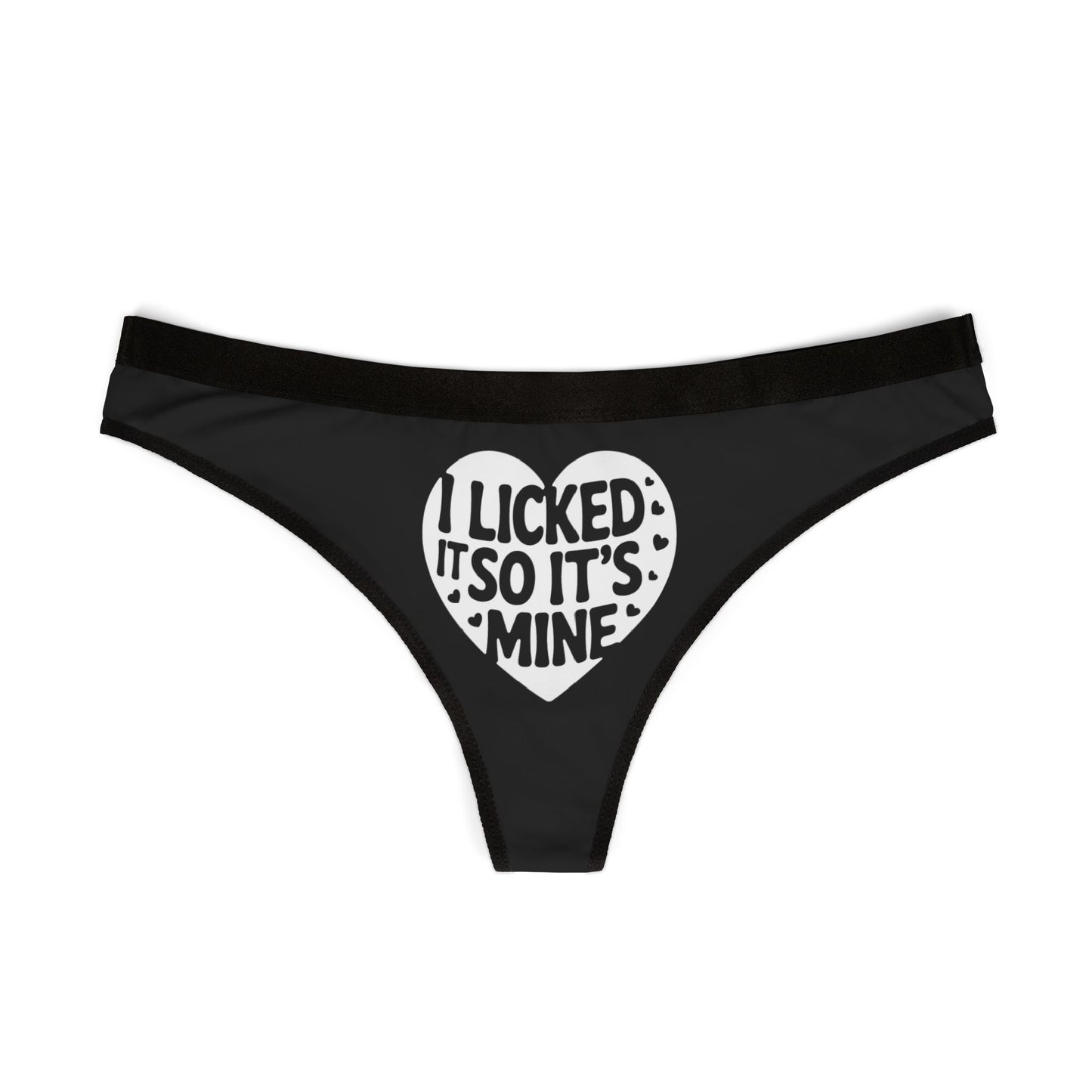 Valentines Naughty Gift Cheeky Womens Thong funny Birthday Anniversary Romantic