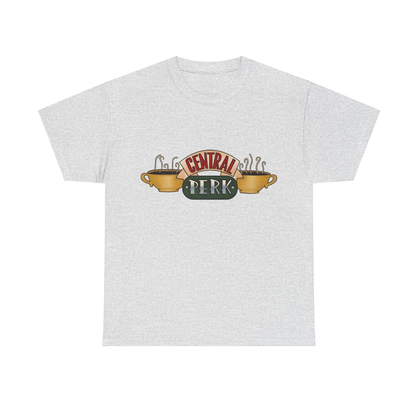 Central Perk Coffee Shop Friends  Retro Logo Graphic Tee Unisex