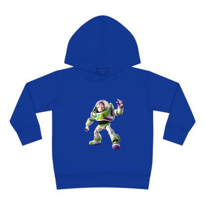 Elegant Buzz Lightyear Toy Story hoodie in vibrant blue, designed for comfort and style for children aged 2-5 years.